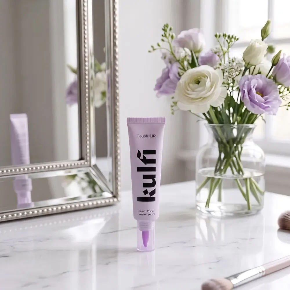Kulfi Double Life Pore-Blurring Serum Primer Niacinamide Full Size 1 oz